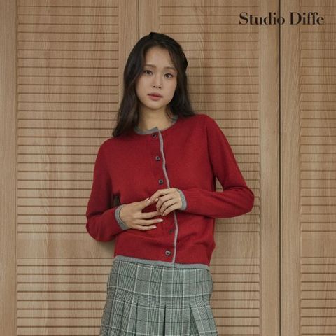 스튜디오디페 26FW 레이어드 울 가디건 2종