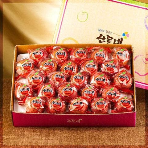 [산들네] 24년햇 껍질째 먹는 경북 세척사과 5kg 25과내