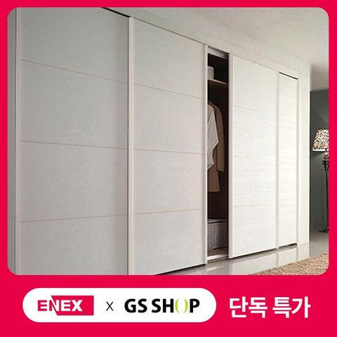 [에넥스]노비아 슬라이딩 붙박이장(고급형)-360cm