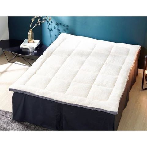 자연미학 양털형 극세사 토퍼 (Q)