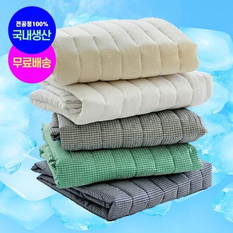 [한정수량]솔리드 인견 밴딩 여름 패드(SS/Q) 균일가