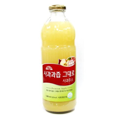 [ 현대백화점 ]사과과즙그대로 사과주스