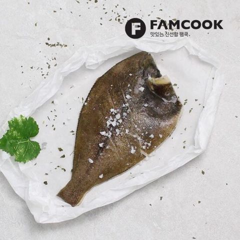 팸쿡 부드럽고 담백한 손질가자미 5마리 (마리당 150-200g)