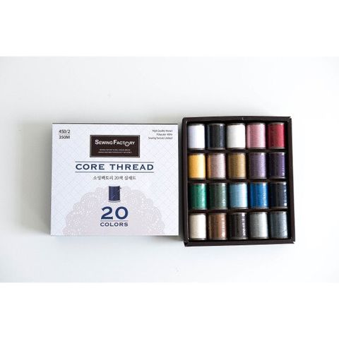 부라더미싱 재봉실 SF코아사SET20