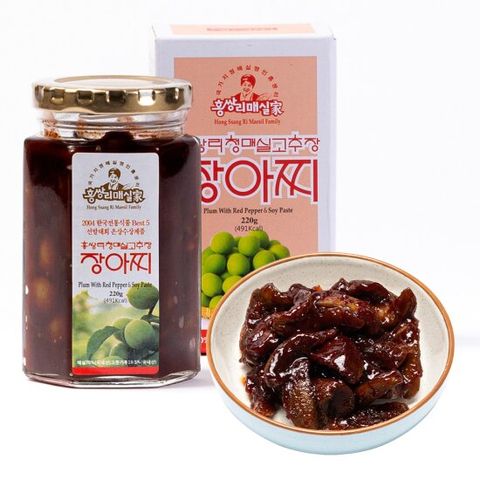 홍쌍리 청매실농원 매실 고추장장아찌 220g