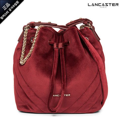 [랑카스터] LANCASTER 액츄얼 벨벳 카우쳐 버킷 스몰 (519_52_RO