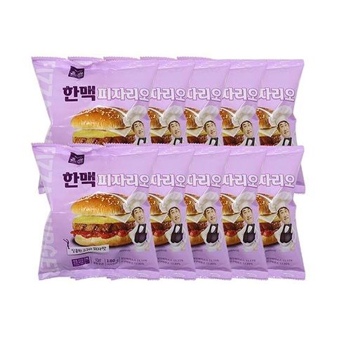 [한맥]피자리오 버거(냉동) x 10개입