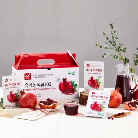 맑은농장 유기농 석류100 (70ml ×30입, 2박스)
