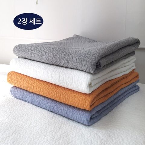 [2장세트] 룸마이룸 피넛 순면 피그먼트 이불겸패드 145X200