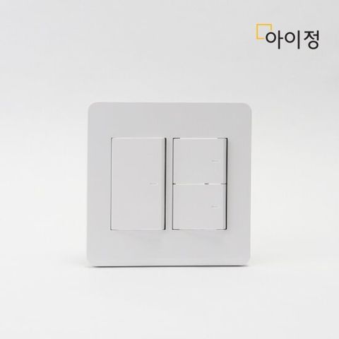 베뉴 2개용 3구 전등 스위치커버(1로)