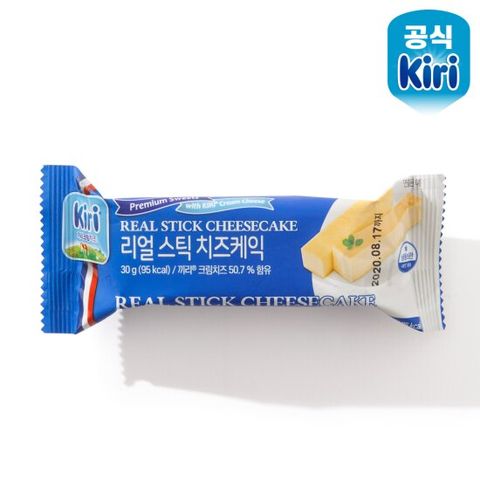 끼리 리얼 스틱 치즈케익 30g 플레인 / 조각케익 크림치즈