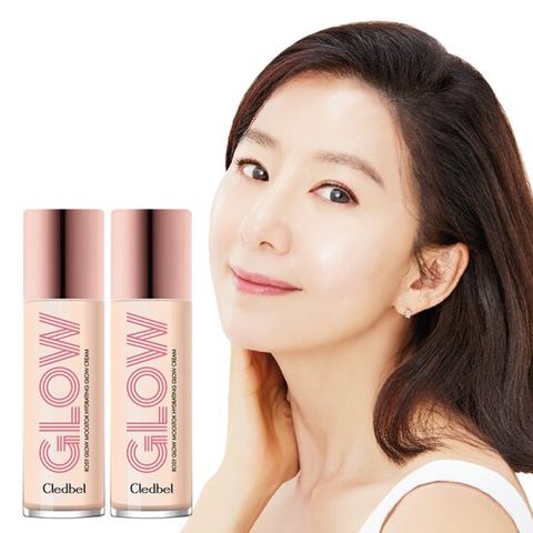 (2개)끌레드벨 물톡크림 모이스처라이징 글로우/자외선차단 SPF50+ PA++++ 김희애 물광 톤업 공식판매처