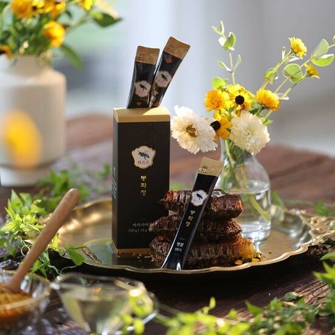 봉화정 천연벌꿀 꿀스틱 2세트(총60봉*15g,아카시아40+야생화20)