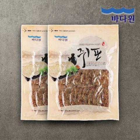 바다원 대형 쥐포 23+23마리(1kg) 대용량 마른안주