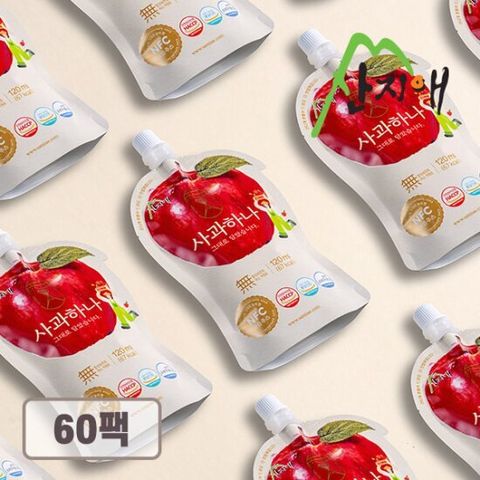 산지애 사과즙 60팩