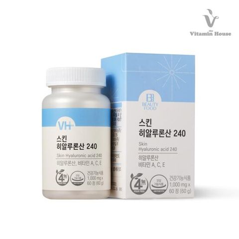 비타민하우스 스킨 히알루론산 240 1박스(1개월분)