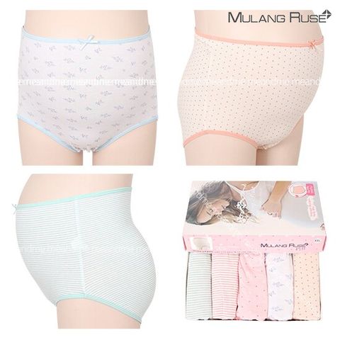 물랑루즈 큐티앤맘 면스판 임부용 팬티 5종