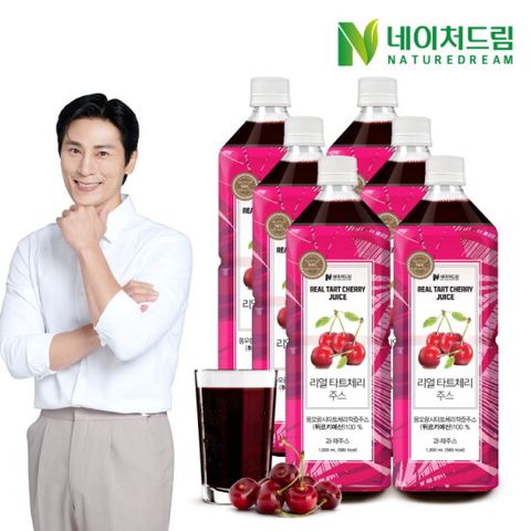 네이처드림 리얼 타트체리 주스 1000mL 6병/몽모랑시 NFC착즙