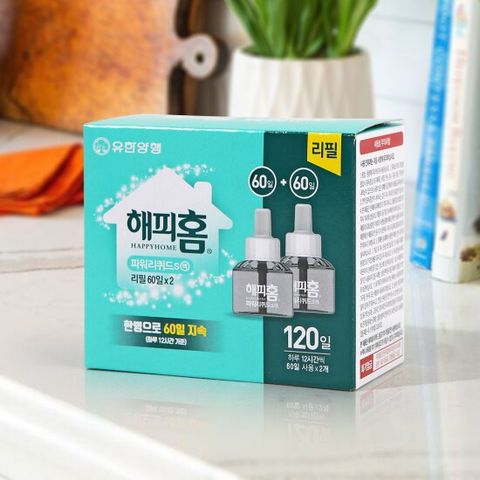 유한양행 해피홈 스마트 리퀴드 리필 60일 X2P
