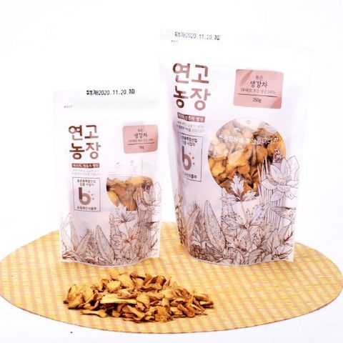 연고농장  볶음 생강차 50g