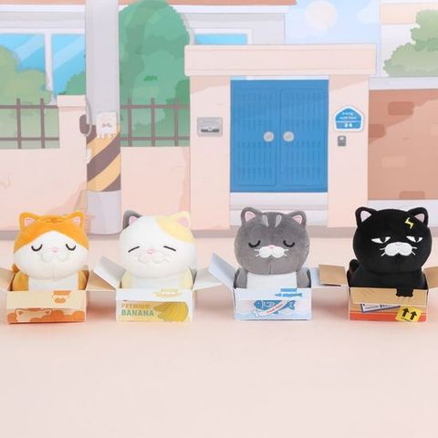 [모찌타운]모찌타운 박스냥 스트레스 볼 말랑이 스퀴시 촉감놀이