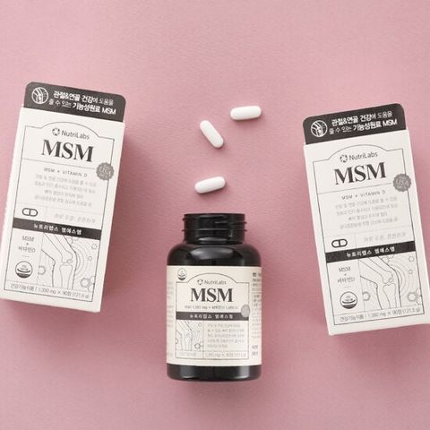 뉴트리랩스 무릎 관절 연골 MSM 180정 (3개월분)