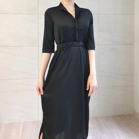 sixavenue 페미닌 스판 밴딩 원피스