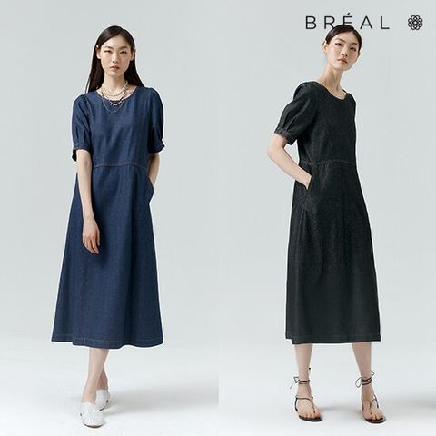 브리엘 시그니처 데님원피스 2종 [런칭 가격 79,900원]