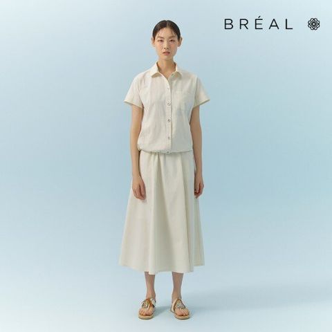 브리엘 썸머 데님셔츠+스커트 셋업 [런칭 가격 69,900원]