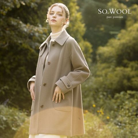 쏘울 24FW 울100 파우더리 코트 [런칭 가격 199,900원]