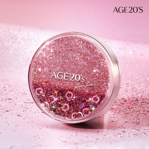 [에이지투웨니스]AGE20S 예리코 로즈 팩트 샤이닝드롭스 레드 에디션(본품1+리필1) (SPF50 PA+++)