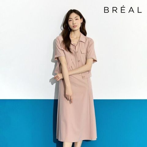 브리엘 25SS 썸머 쿨 원피스+재킷 셋업