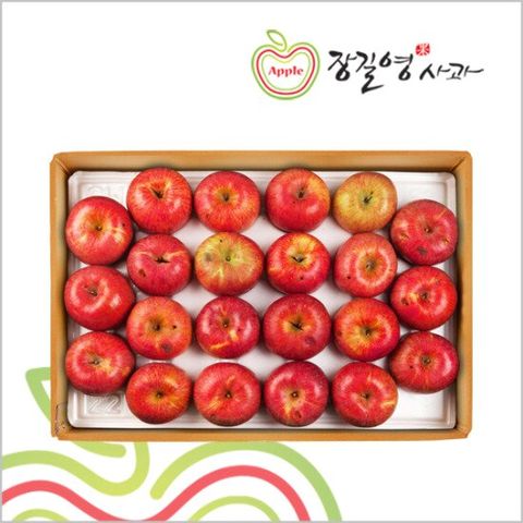 [장길영사과]갈아먹는 알뜰사과 중소과 5kg(17~23과)