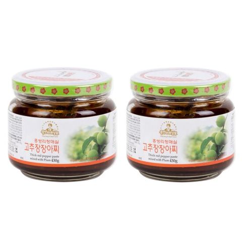 홍쌍리 청매실농원 매실 고추장장아찌 430g 2개