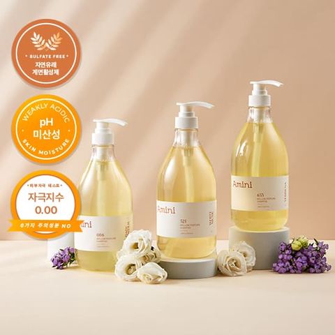 아미니 악산성 단백질 케어 대용량샴푸 1000ml x 3개