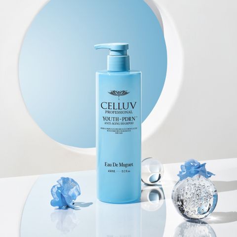 [ 여성 전문 탈모샴푸][CELLUV] 셀럽 YOUTH PDRN 샴푸 450ml 오 드 뮤게 x 1통