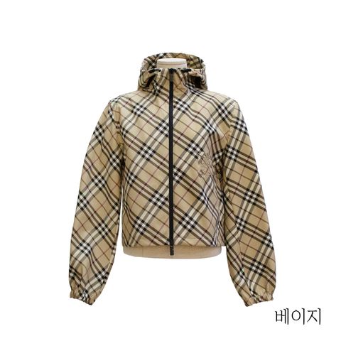 버버리 체크 윈드브레이커