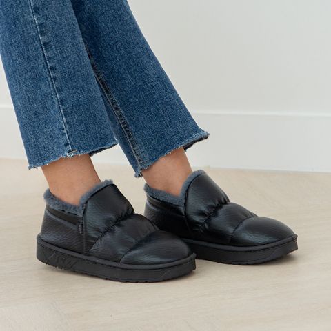 여성 패딩 털스니커즈 방한화