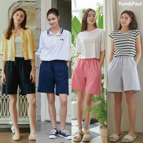 탐앤폴 썸머 여성 밴딩 스웻 팬츠 4종(L03W)