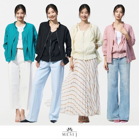 [배우 윤소이가 선택한 브랜드]메시제이 25SS 에어리 재킷 베스트 2종세트