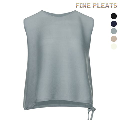 [FINE PLEATS] 피네 플리츠 민소매 스트링 탑 [5컬러]