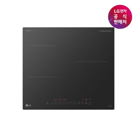 [추가쿠폰] LG 디오스 빌트인 인덕션 3구 전기레인지 [BEI3QEBLOE]