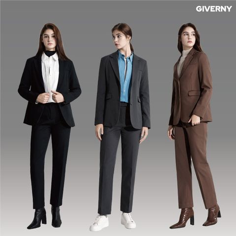 [GIVERNY] 지베르니 25FW 융본딩 수트셋업 2종 (G507)