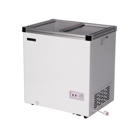 소형냉동고 아이스크림 미니 140L 유리 키스템 KIS-SD14F 1년보증AS