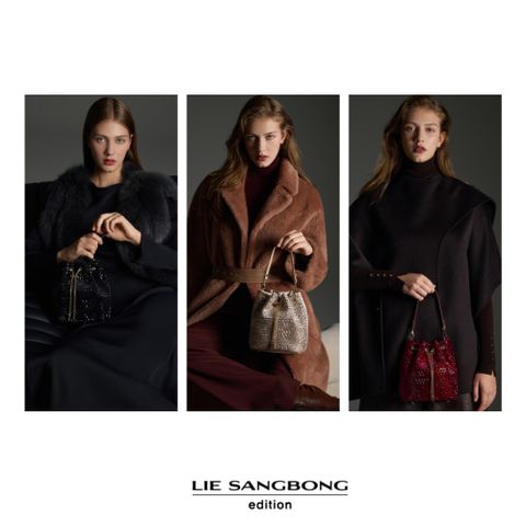 이상봉에디션 25FW 크리스탈 벨로아백