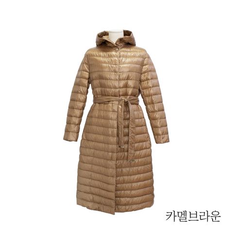 에르노 후드 벨트 롱패딩(PI002021D)