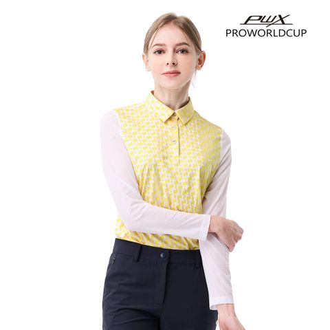 [PWX]Q123-3403-05 여성 프린트 카라티셔츠