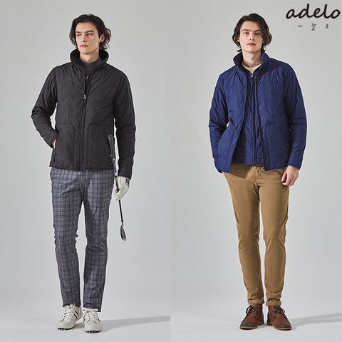 [Adelo] 아델로 남성 패딩 자켓 +베스트 세트