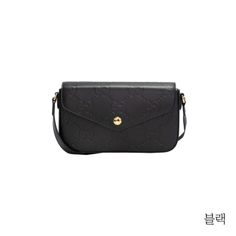 [구찌] GG 레더 크로스백(772794)