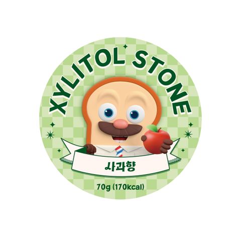 [단품]브레드이발소x자일리톨스톤 브레드이발소 에디션 60g